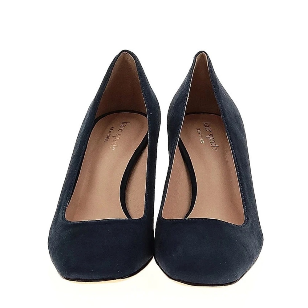KATE SPADE Moulin Suede Black Pumps includes box